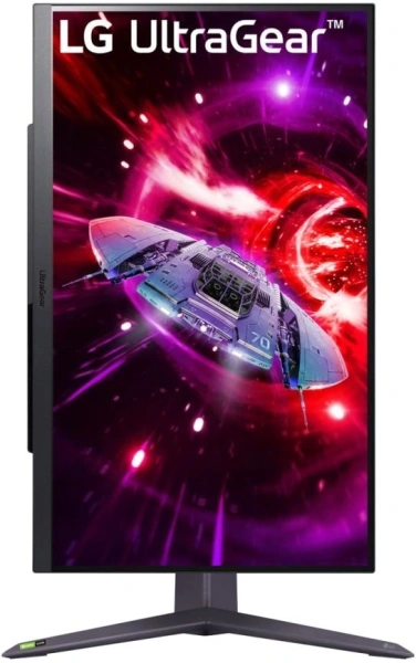 Монитор LG 27" 27GR75Q-B IPS QHD чер HDMI DP USB HAS 144Hz 300cd Ex