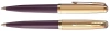 Ручка шариков. Parker 51 Deluxe (CW2123518) Plum GT M черн. черн. подар.кор.