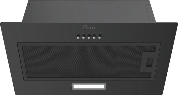 Вытяжка встраиваемая Midea MH60I301B черный управление: кнопочное (1 мотор)