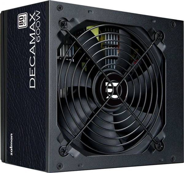 Блок питания Zalman ATX 600W ZM600-LX3 80+ (20+4pin) APFC 120mm fan 5xSATA RTL