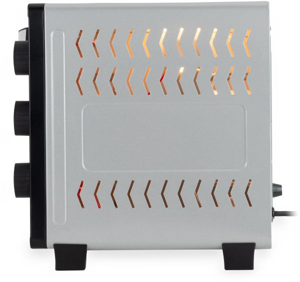 Мини-печь Hyundai MIO-HY074 30л. 1500Вт серебристый/черный