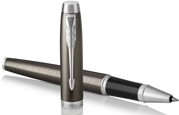 Ручка роллер Parker IM Core T321 (CW1931664) Dark Espresso CT F черн. черн. подар.кор.
