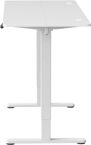 Стол для компьютера Cactus CS-EDL-WWT столешница ДСП белый каркас белый 120x71x60см