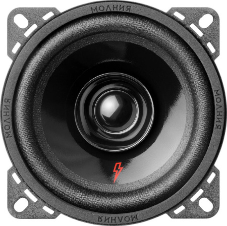 Колонки автомобильные Ural Молния АС-МЛ100 (без решетки) 100Вт 90дБ 4Ом 10см (4дюйм) (ком.:2кол.) широкополосные однополосные