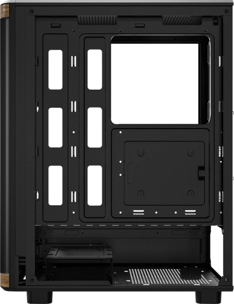 Корпус Formula TimberLine T1 черный без БП ATX 4x120mm 1xUSB2.0 1xUSB3.0 1xUSB3.1 audio bott PSU