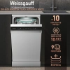 Посудомоечная машина Weissgauff DW 4539 Inverter Touch AutoOpen белый (узкая) инвертер