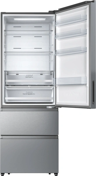 Холодильник Hisense RT641N4ACE 2-хкамерн. серый инвертер