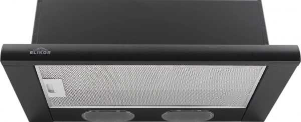 Вытяжка встраиваемая Elikor Интегра 60П-400-В2Л черный управление: кнопочное (1 мотор)