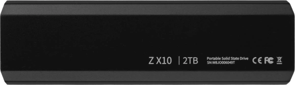 Накопитель SSD Netac USB-C 2TB NT01ZX10-002T-32BK ZX10 1.8" черный