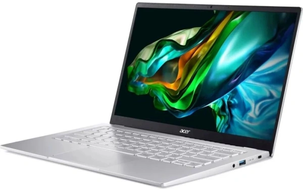 Ноутбук Acer Swift Go 14 SFG14-41-R7EG Ryzen 7 7730U 16Gb SSD1Tb AMD Radeon 14" IPS FHD (1920x1080) Windows 11 Home silver WiFi BT Cam (NX.KG3CD.002)