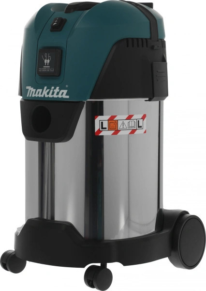 Строительный пылесос Makita VC3011L (уборка: сухая/влажная) зеленый