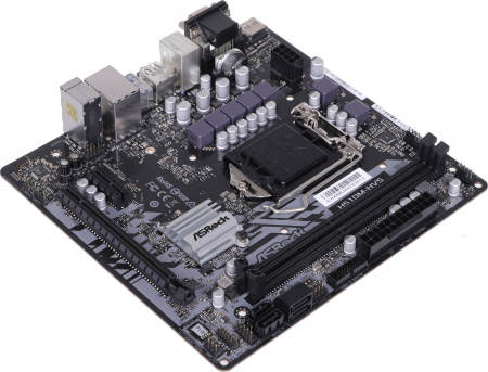 Материнская плата Asrock H510M-HVS R2.0 Soc-1200 Intel H510 2xDDR4 mATX AC`97 8ch(7.1) GbLAN+VGA+HDMI