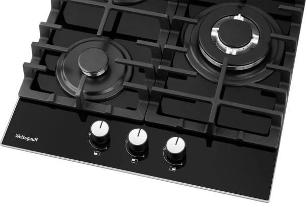 Газовая варочная поверхность Weissgauff HGG 451 BFV черный
