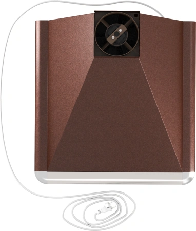 Вытяжка каминная Elikor Сатурн 50П-180-В1Л медный антик/нержавеющая сталь управление: кнопочное (1 мотор)