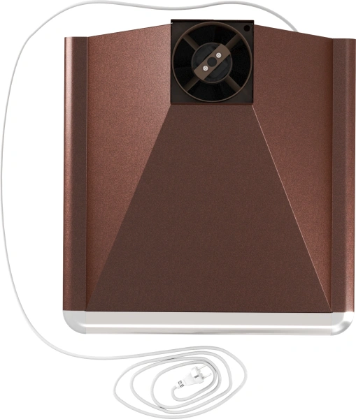 Вытяжка каминная Elikor Сатурн 50П-180-В1Л медный антик/нержавеющая сталь управление: кнопочное (1 мотор)