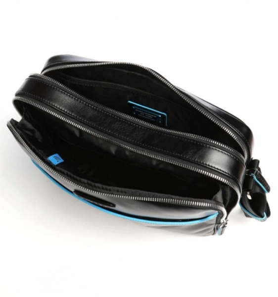 Сумка-мессенджер Piquadro Blue Square CA5086B2/N черный натур.кожа