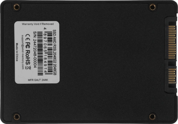 Накопитель SSD AMD SATA-III 2TB R3SL2048G2 Radeon R3 2.5"