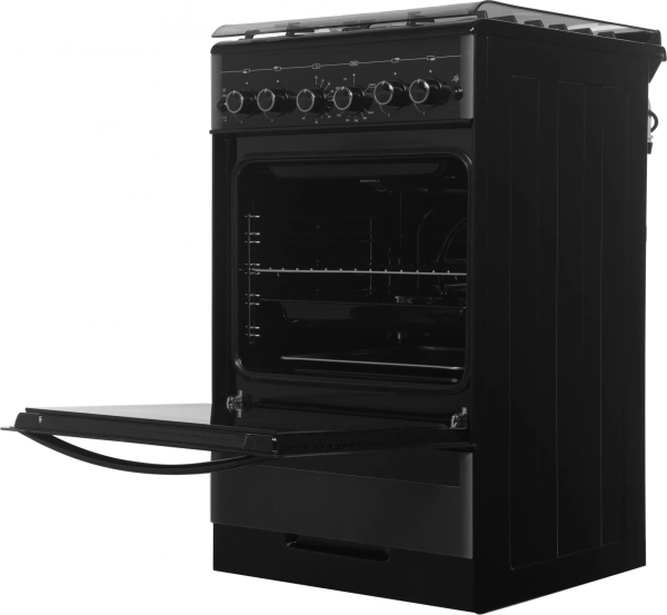 Плита Газовая Gefest ПГ 5300-02 0046 черный реш.чугун