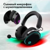 Наушники с микрофоном GMNG GG-HS405W черный/черный мониторные BT/Radio/3.5mm оголовье (1899873)
