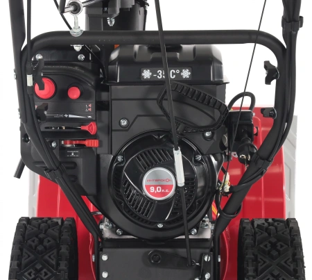 Снегоуборщик бензин. Интерскол СМБ-61/11ЭФ 6.62кВт 9л.с.