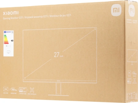 Монитор Xiaomi 27" Monitor G27i IPS FHD чер HDMI DP 165Hz 250cd Ex