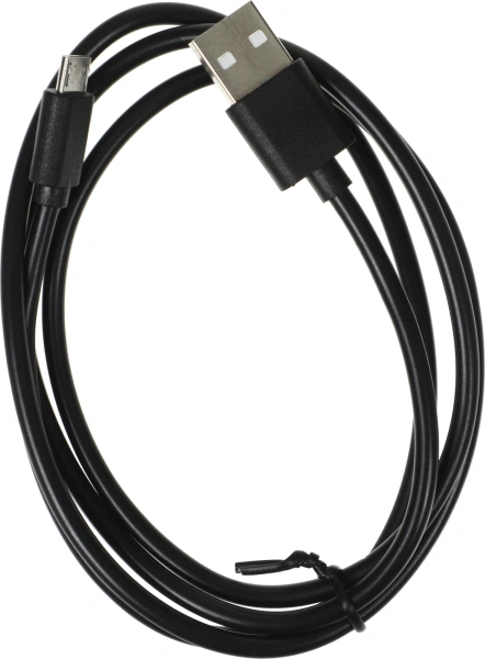 Кабель KingPrice KP-microUSB-2.4A-1m USB (m)-micro USB (m) 1м черный