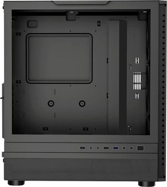 Корпус PcCooler ME200 MESH BK черный без БП ATX 2xUSB3.0 audio bott PSU