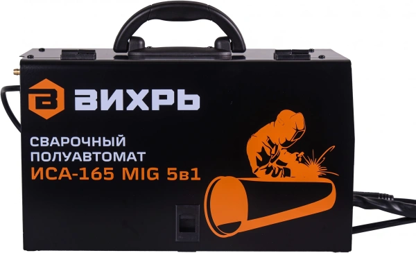 Сварочный полуавтомат Вихрь ИСА-165 MIG инвертор MIG-MAG/FCAW/MMA/Lift TIG 4.4кВт