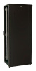 Шкаф коммутационный WRline (WR-TT-4768-AS-RAL9004) напольный 47U 600x800мм пер.дв.стекл задн.дв.стал.лист 2 бок.пан. 800кг черный 710мм 2277мм IP20 сталь