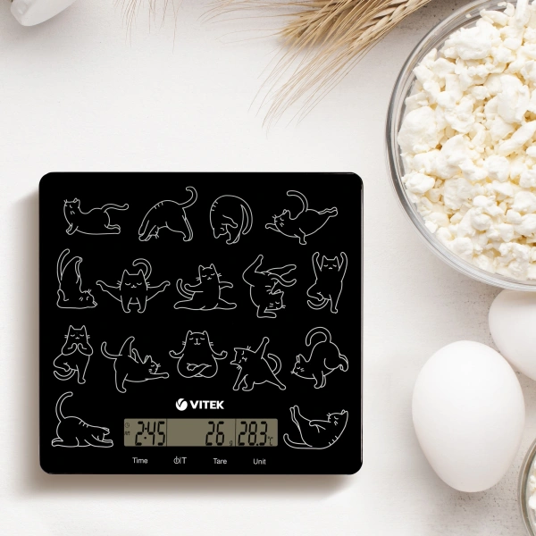 Весы кухонные электронные Vitek VT-8026 макс.вес:10кг