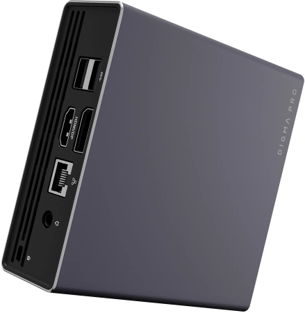 Неттоп Digma Pro Minimax U1 i5 1335U/16Gb/SSD512Gb UHDG/W11Pro/темно-серый/черный