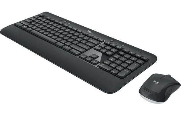 Клавиатура + мышь Logitech MK540 Advanced клав:черный мышь:черный USB беспроводная slim Multimedia (920-008686)