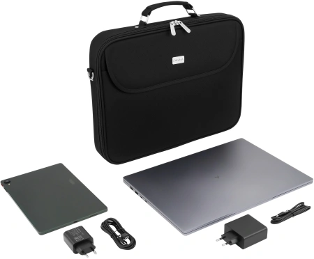 Сумка для ноутбука 15.6" Digma HC-210 черный полиэстер (HC210BK)