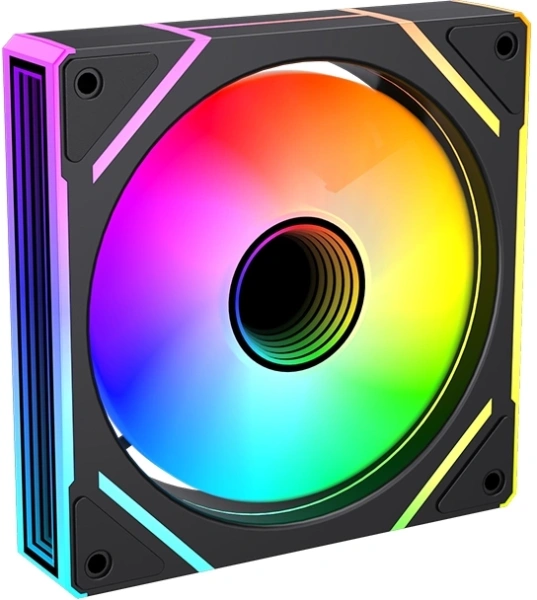 Вентилятор для корпуса Bloody BD-CF120ARGB2 ARGB 120х120x25 черный 4-pin 26дБ (BD-CF120ARGB2-BK) Ret