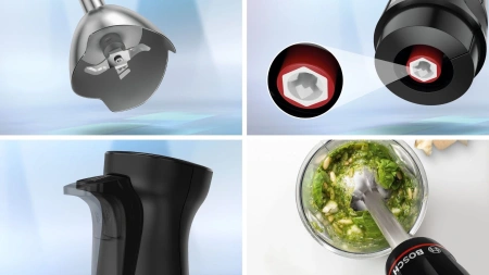 Блендер погружной Bosch MSM4B621 черный