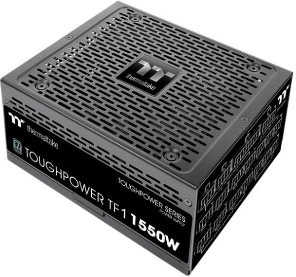 Блок питания Thermaltake ATX 1550W Toughpower Grand TF1 80+ titanium 24+2x(4+4) pin APFC 140mm fan color 16xSATA Cab Manag RTL