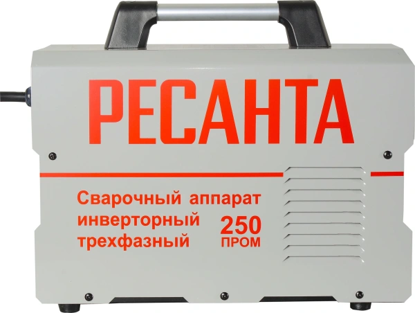 Сварочный аппарат Ресанта САИ-250 ПРОМ инвертор ММА/TIG 8.7кВт