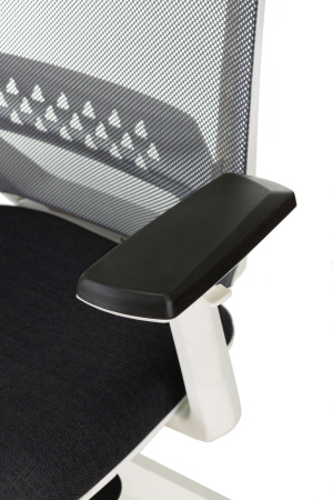 Кресло Бюрократ MC-W611NL серый TW-04 38-417 сетка/ткань крестов.4-луч. пластик пластик белый