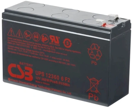 Батарея для ИБП CSB UPS12360 12В 7.5Ач