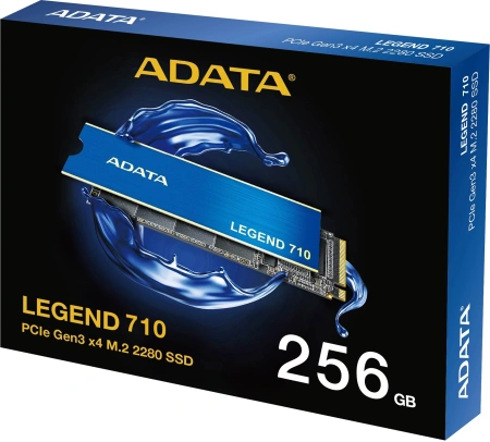 Накопитель SSD A-Data PCIe 3.0 x4 256GB ALEG-710-256GCS Legend 710 M.2 2280