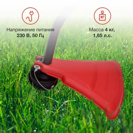 Триммер электрический Starwind ET-1000C 1200Вт 1.65л.с. разбор.штан. реж.эл.:леска 1 упак.:1шт.