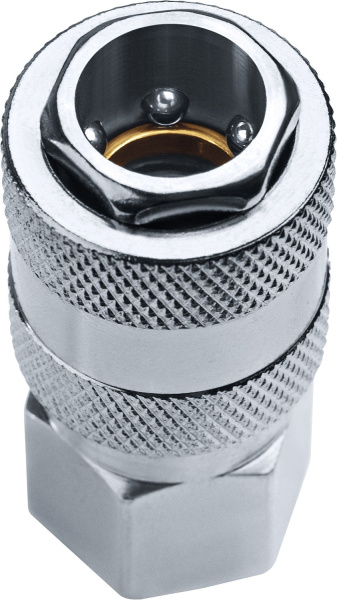 Переходник для пневмоинструмента Зубр 64911-1/2 серый