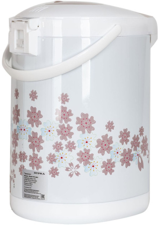 Термопот Supra TPS-4902 4.5л. 800Вт белый/рисунок