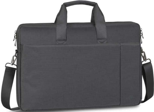 Сумка для ноутбука 17.3" Riva 8257 черный полиэстер