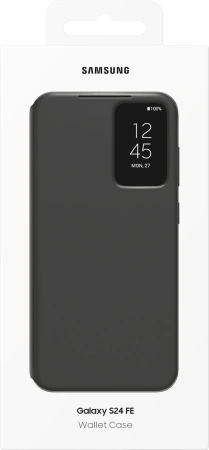 Чехол (флип-кейс) Samsung для Samsung Galaxy S24 FE Wallet Case черный (EF-ZS721CBEGRU)