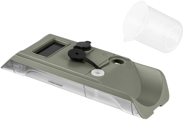 Пылесос ручной Kitfort КТ-5195 50Вт бежевый/серый