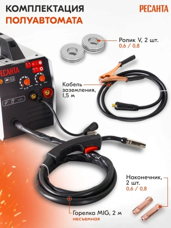 Сварочный аппарат Ресанта САИПА-135 инвертор ММА DC