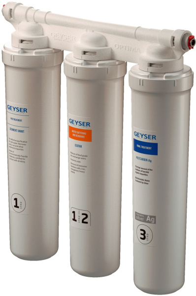 Водоочиститель Гейзер Оптима Старт белый 11068л.