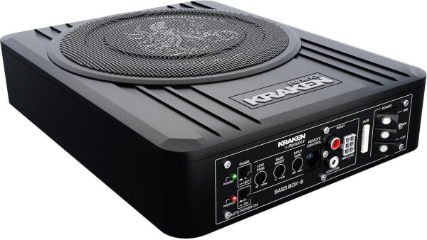 Сабвуфер автомобильный Prology Box-8 100Вт активный (20см/8")