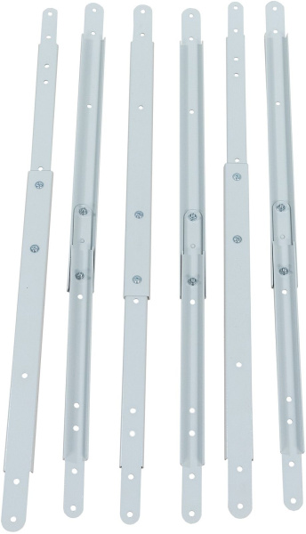 Стойка двухрамная NTSS (NTSS-2POR42U/600-1000) 42U 550ммx1000мм 600кг серый